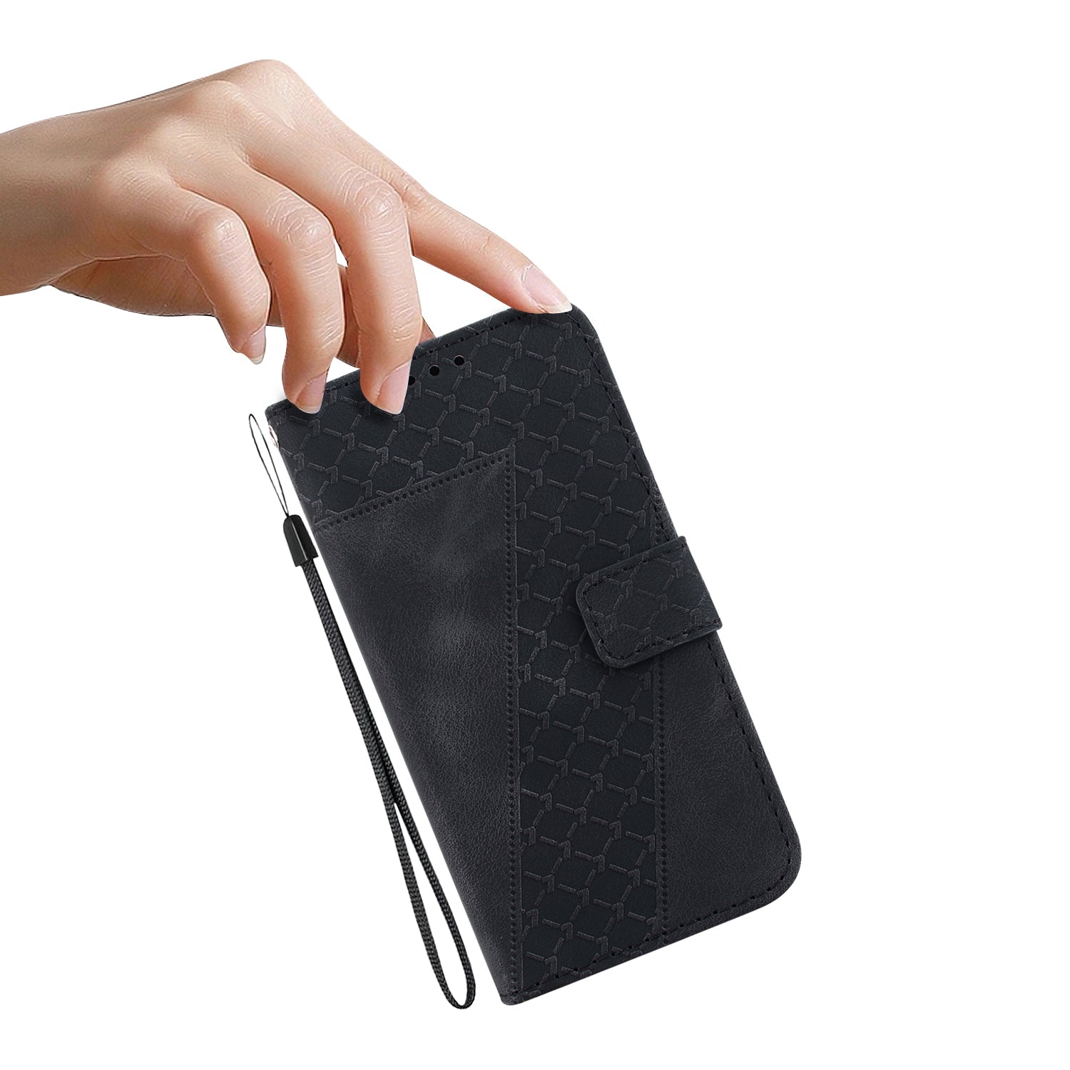 For Motorola Moto G Play (2024) 4G Phone Case 7-Shape Imprinted Wallet Leather Cover For Motorola Moto G Play (2024) 4G Phone Case 7-Shape Imprinted Wallet Leather Cover